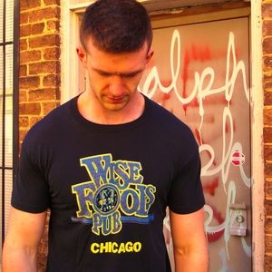 Vintage WISE FOOL'S PUB Chicago Size XL T-Shirt